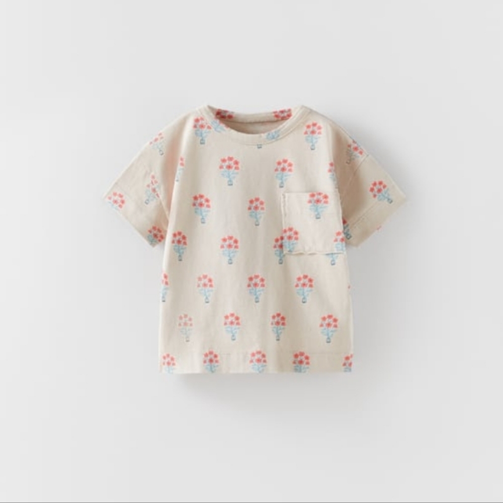 NWT Zara Floral Top